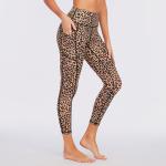 Richee BSCI Leopard Sports Leggings / High Waisted Sculpt Gym Leggings