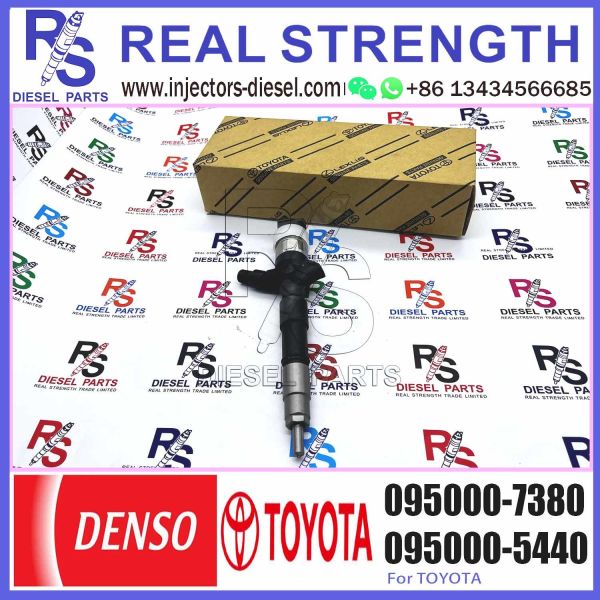 Diesel engine fuel injector 23670-09360 095000-8740 095000-5930 095000-7380