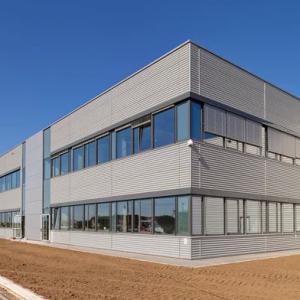 China Customized Steel Frame Building Workshop Multi Story Steel Structure Building factory