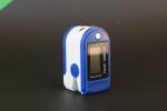 250 Bpm Blood Oxygen Heart Rate Finger Monitor With Wrist Cord