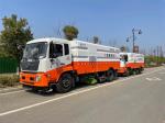 Convenient Street Sweeper Truck With High Pressure Water Spray And Suction