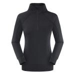 Women long sleeve stand collar thumb hole pullover running winter sweatshirts
