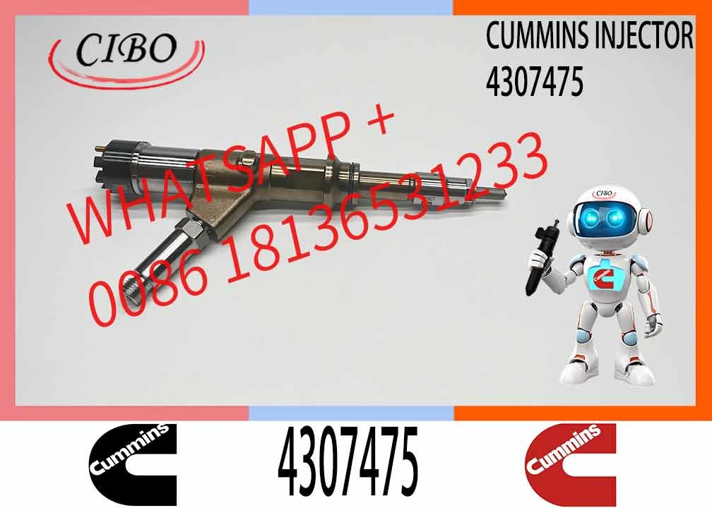 Common Rail Injector Fuel Injector 4307475 4307468 5461710 5491515 For ISG Excavator Engine