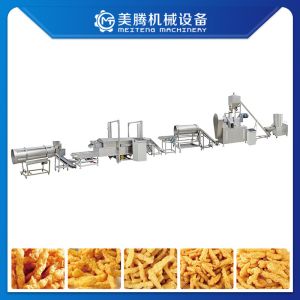 SS304 SS201 Automatic Extrusion Kurkure Snack Machine Semi Fully Automatic
