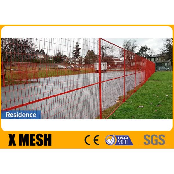 China 6ft Temporary Mesh Fence Canada Construction Panels Powder Coated factory