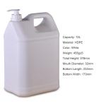 Multifunctional HDPE Square Plastic Jerry Can Water Wine Oil Bucket Food Grade 1