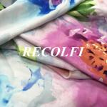 Uk Yoga Wear Fabric , Double Knit French Sports Bra Fabric