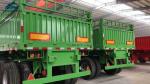 60000kg Flatbed Side Wall Trailer For Container Bulk Cargo Transport