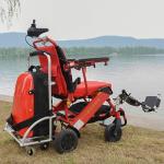 Lightweight Foldable Lithium Battery Electric Wheelchair With Brushless Motor