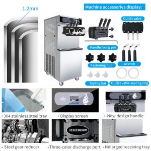China Equipo Ice Cream Stainless Steel Color New Product 2020 MK-50FB Equip Para Hacker Helado In Corina Heladeria Optional factory