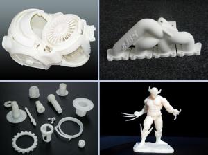 China White Plastic High Quality 3d Printing Service SLA Rapid Prototyping factory