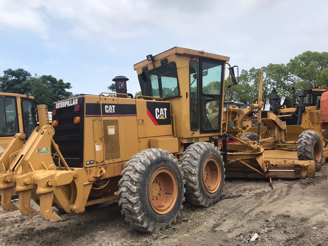 Used CAT 140H Motor Grader High Precision With Adaptable Blade Movement