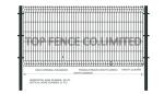 3D wire mesh fence panels