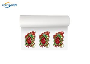 China Width 600mm DTF PET Transfer Film 0.075mm Heat Transfer PET Film factory