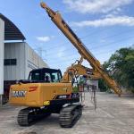 Customized size 360 Degree Rotation Grapple CAT320D Excavator telescopic