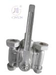 Low Temperature 5 Way Ball Valve DN25 SS304/SS316 For Liquid Gas