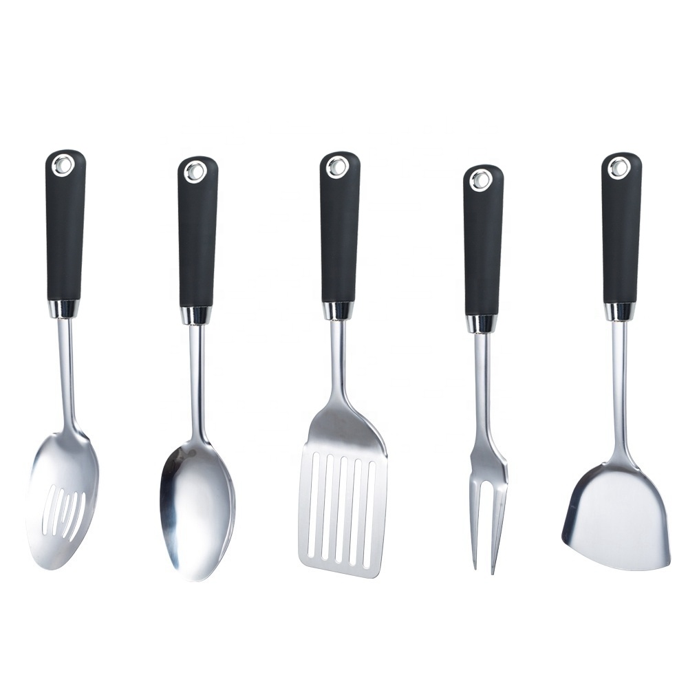 Food Grade Level Kitchen Utensils Set Tool Utensils Mate Stainless Steel Cookware