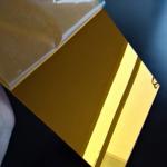 Ornamental 304 Mirror Color Stainless Steel Sheet PVD Coated Cold / Hot Rolled