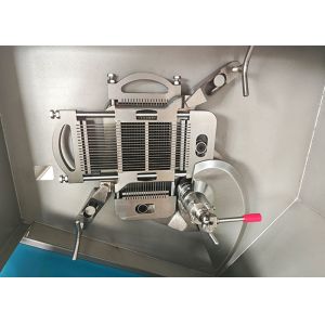 Automatic Chicken Meat Processing Dicing Machine With Outlet Conveyor Belt