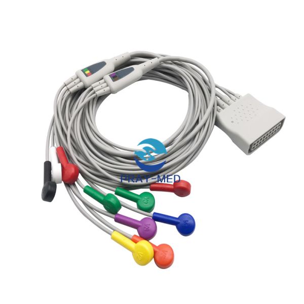 HP 12-lead leadset Diagnostic ECG ST80i cable 989803180141