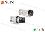 Nickle Plated Threaded Electrical Connector PA66 Insulator Long Life Cycle Wire