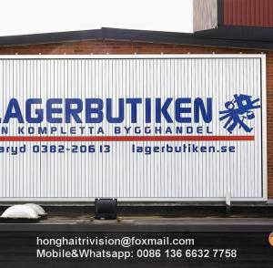 China outdoor Target media aluminium three faces billboard advertising factory