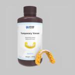 3D Printed Bleach Temporary Veneer Resin for Dental Restorations