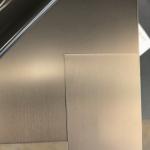 304 Brushed Gray Matte Pvd Titanium Stainless Steel Sheet 0.85*1220*2440mm With