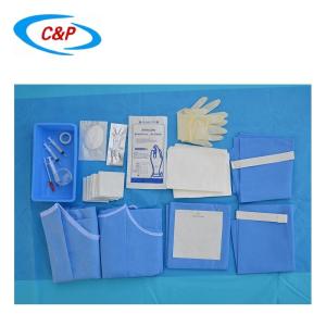 China Convenient Blue Ophthalmic Surgical Pack Soft Waterproof Fabric OEM Available factory