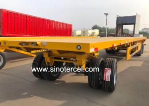 China Yellow Aluminum Full Frame Dump Trailer For Heavy Duty Dumping factory