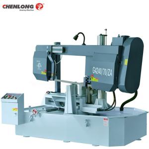 China CHENLONG G4240/70/ZA Angle Cut 45 Degree Band Saw Machine factory