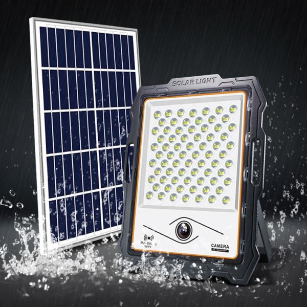 2020 New Design100w 200w 300w 400w solar led flood light with WIFI 4G Control