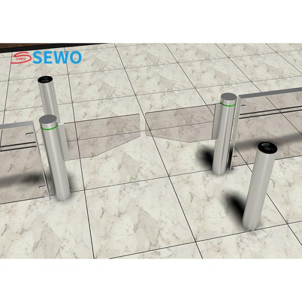 Portable Fingerprint RFID Card Reader Turnstile , Security Turnstile Gate For