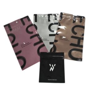 VMPET Mopp 110mic Clothing Plastic Packaging Bag Cmyk With Window