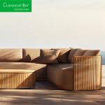 Customized Color Sun Lounger for Outdoor Garden Furniture in Hotel Beach Luxury