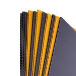 Black Heavy Duty Corrugated Plastic Sheets Die Cut Service Offered
