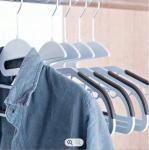 Anti Slip Thick Plastic Hangers , Gray Blue Wetsuit Coat Hanger