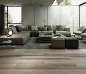China ISO13006 4.0MM Click Wooden Oak LVT SPC Flooring For Commercial factory
