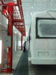 Industrial Spray Booth with Front and Working Doors for Precise Painting Spray