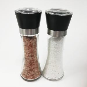 China 180ml Salt And Pepper Adjustable Spice Grinder Bottle factory
