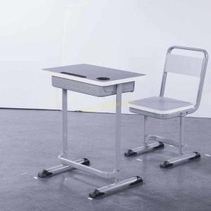 China Durable Ergonomic Classroom Desk And Chair Set With Fixed Height 760mm factory