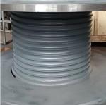 Marine Platform Ship Grooved Crane Drum Rope Winding Double Fold Line