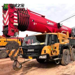 China Sany STC1000T Second Hand Truck Cranes 80m 100ton Mobile Crane factory