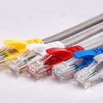 RJ45 F/UTP Copper Patch Cord Cat5e Gigabit Network Cable Telecom 0.51mm