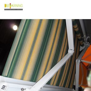 Aluminium Waterproof Retractable Awning Retractable Garden Canopy With Rain