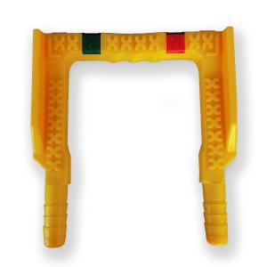 China Corrosion Resistant Polypropylene Manhole Steps , Yellow Climbing Manhole Step factory