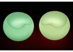 Illuminated Led Light Furniture Apple Shape Chair Cocktail Full Color Changing