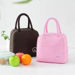 Adult 600D Polyester Aluminium Foil Thermal Tote Lunch Bag