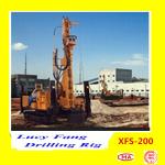 China Hot Multi-function XFS-200 Mobile Hydraulic Water Well Borehole Drilling