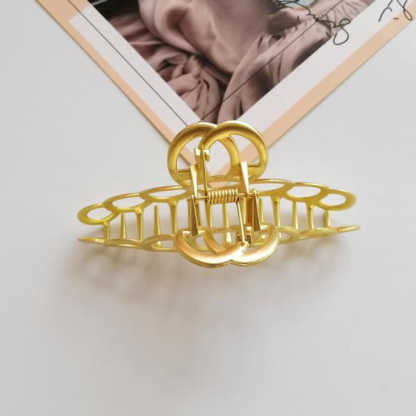 Ladies Elegant Cute Hair Claws Metal Simple Elegant Temperament Hairpin Alloy